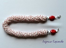 Beaded necklace "Michelle"